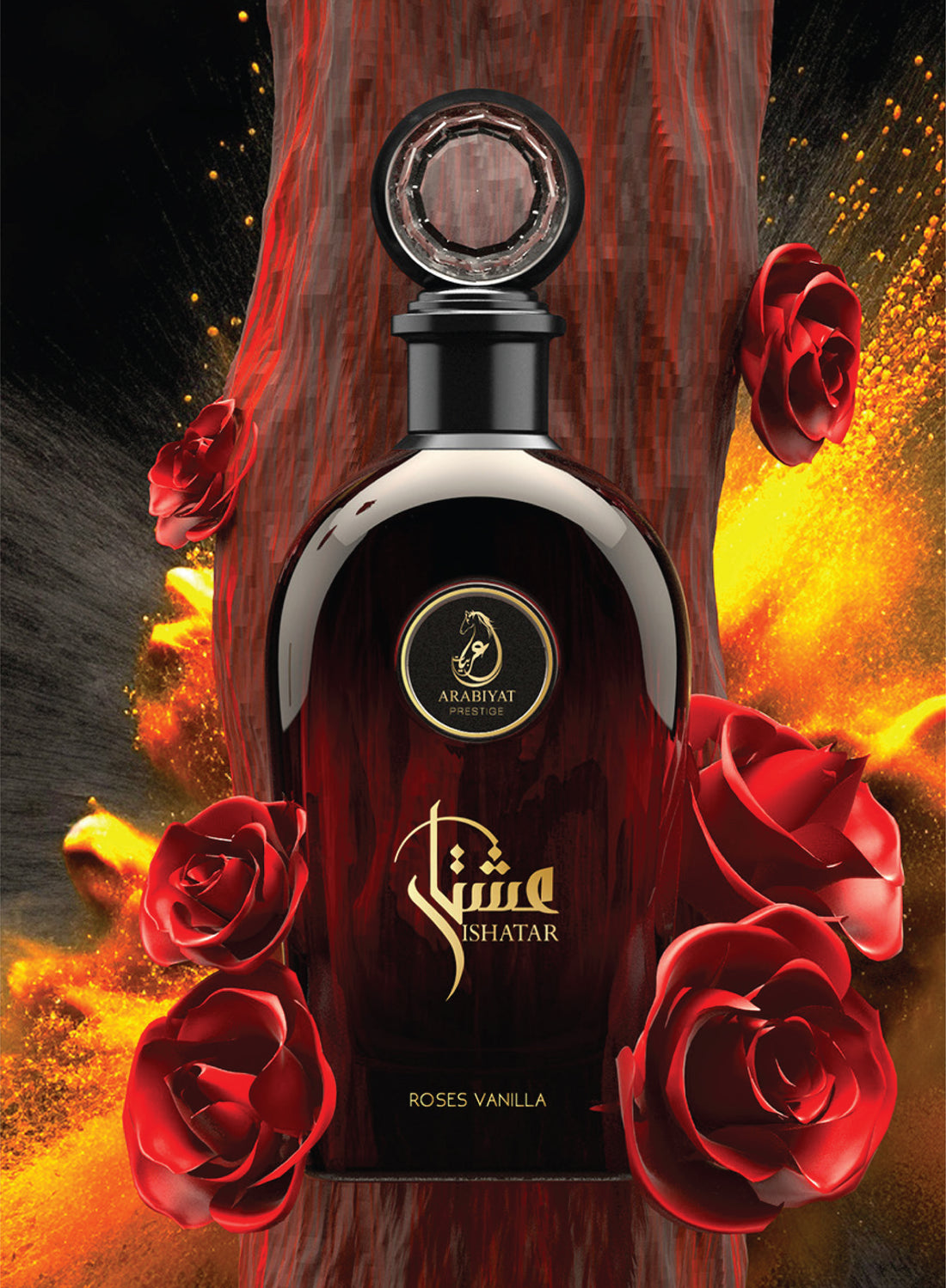 Arabiyat Prestige - Ishatar Roses Vanilla | EDP 110ML | Unisex