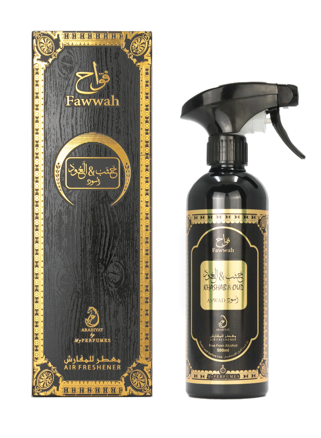 Arabiyat Khashab & Oud Aswad Air freshener 500ML